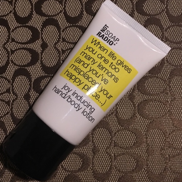 🆕 Not Soap Radio lemon 🍋sugar travel size