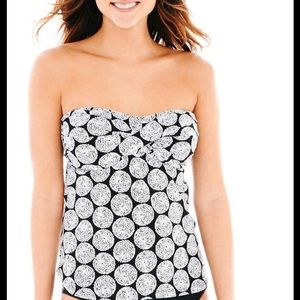 Bandini Black/White Twist Two-Piece Set