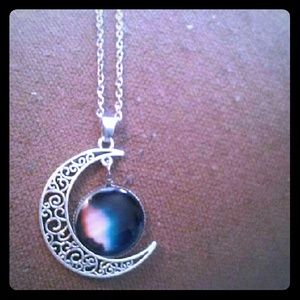 New Alloy Moon Necklace