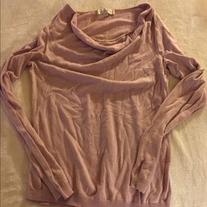 LOFT soft pink light weight sweater