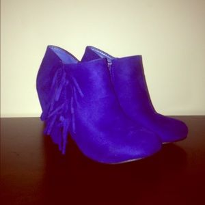 American Exchange New York Fringe Boots