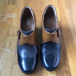 Clarks spectator shoes