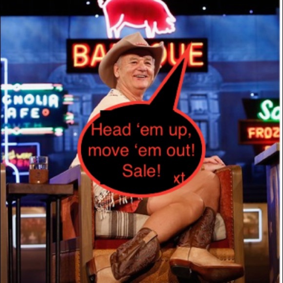 I’d love to rope some reasonable offers!