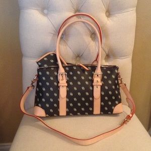 Dooney & Bourke Tmoro Brown Domed Satchel