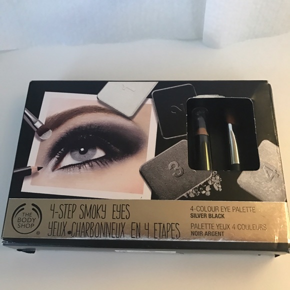 The body shop eye palette smoky eyes
