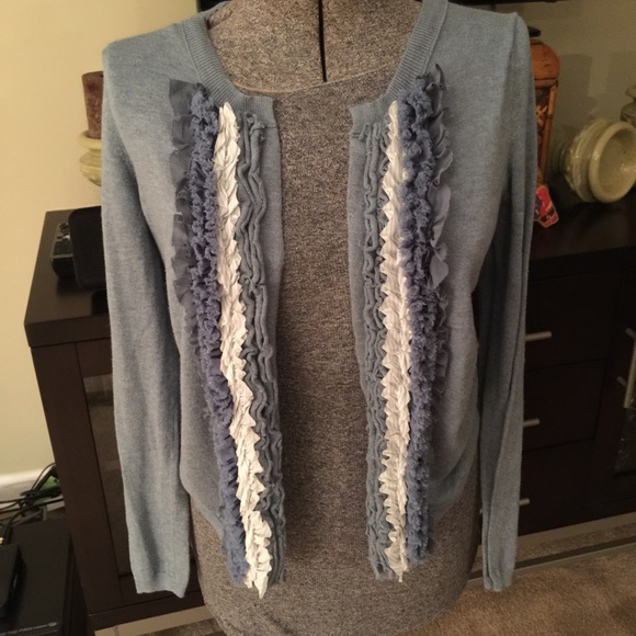Banana Republic Ruffled Sweater