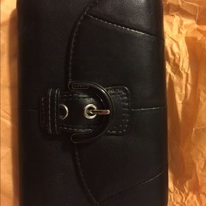 Black Coach Wallet
