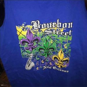 Men's Bourbon street muscle shirt sz M