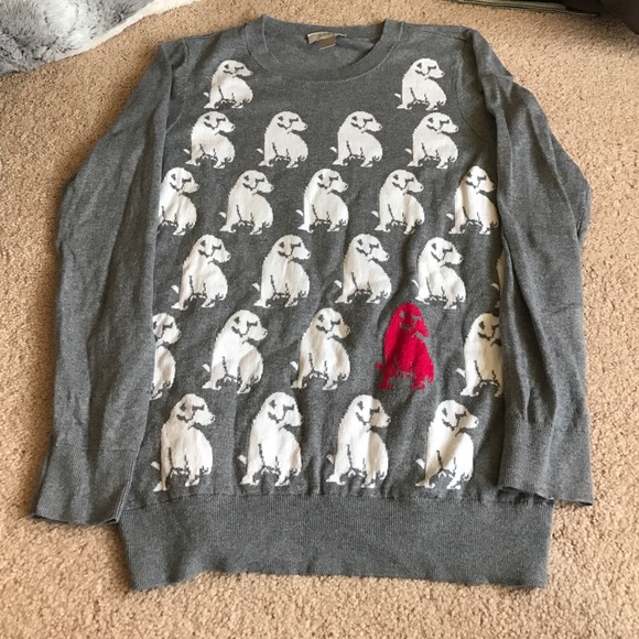 loft dog sweater
