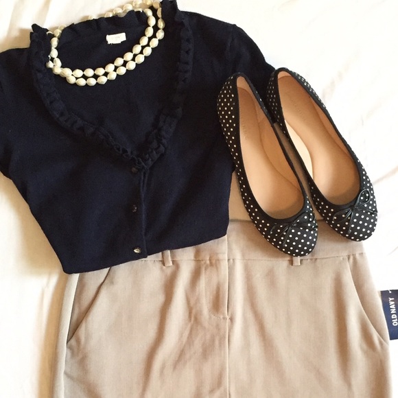 J. Crew Factory Short Sleeve Knit Cardigan