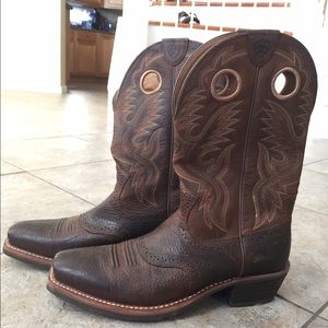 Ariat Heritage Rough Stock Men's Square Toe Boots