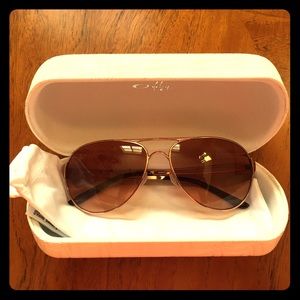 Oakley Women's Caveat Aviator Sunglasses