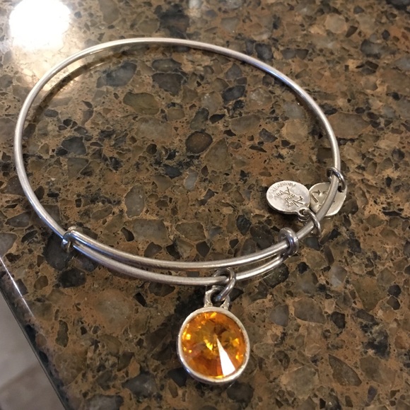 Alex and ani November bracelet
