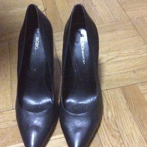 Black 4 inch bcbgeneration heels
