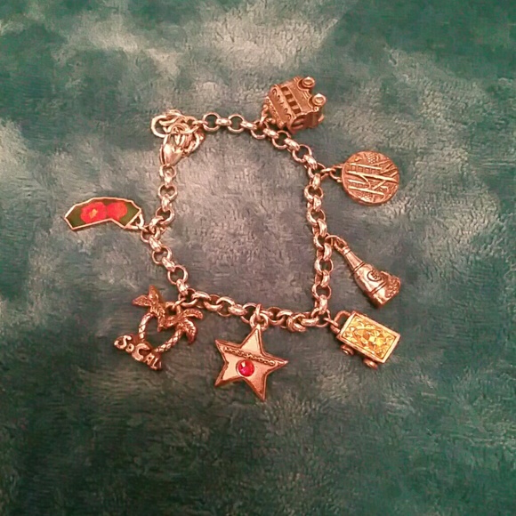 Brighton California charm bracelet