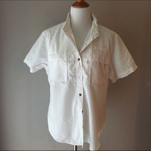 LL Bean Tropicwear top