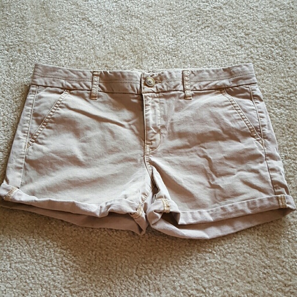 American Eagle Khaki Shorts