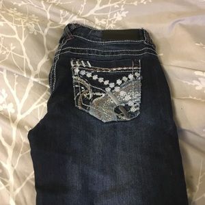 Twenty one black denim jeans.