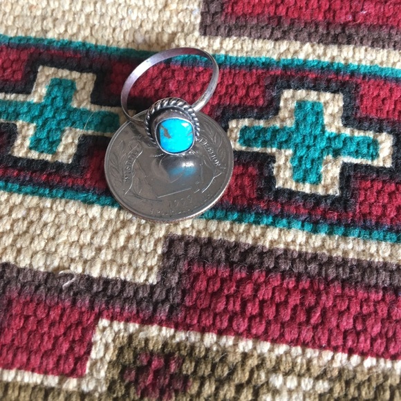 Kingman Small Turquoise Ring 33 - Picture 2 of 3
