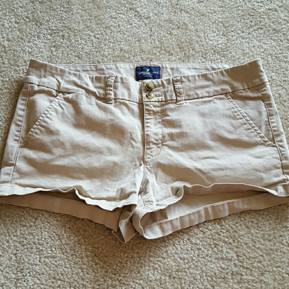 American Eagle Khaki Shorts