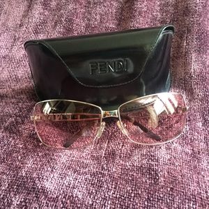 Fendi pink sunglasses