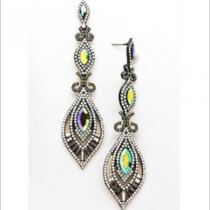 Magnificent Austrian Crystal Ophelia Earring, NWT