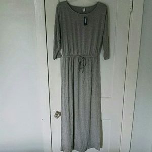 NWT Grey Maxi Dress