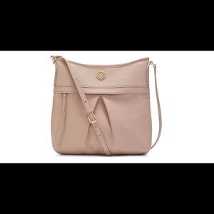 NWT Tory Burch Pebbled Leather Swingpack Crossbody