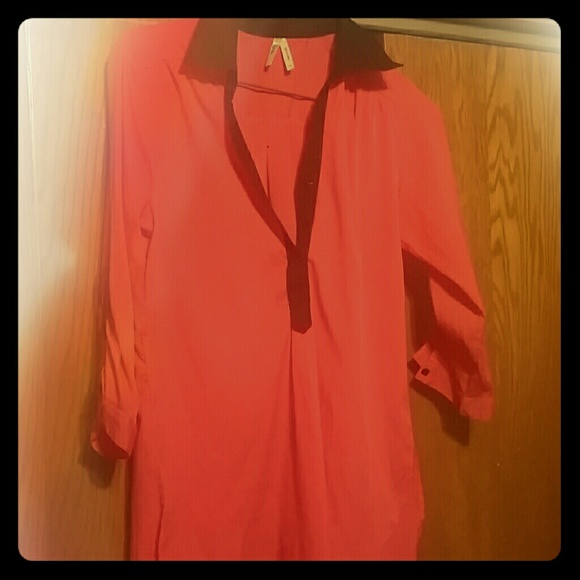 Coral shirt
