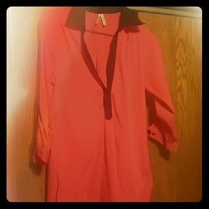 Coral shirt