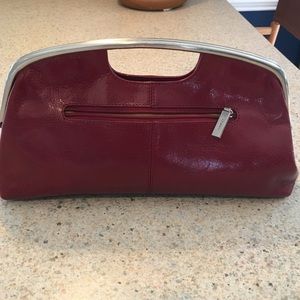 Red HOBO clutch