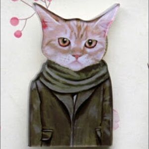 Japanese Harajuku Cat Pin Brooch