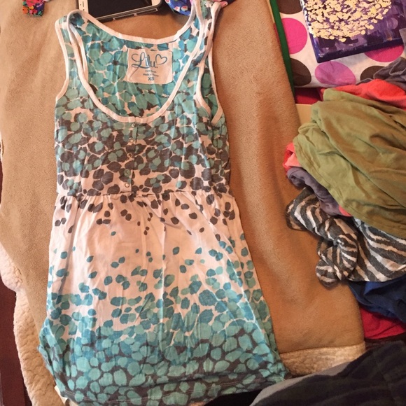 Lilu blue tank