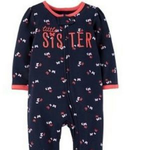 Just one you Little Sister Footed Pj's