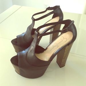 Jessica Simpson platform sandals