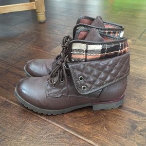 Brown Casual Boots