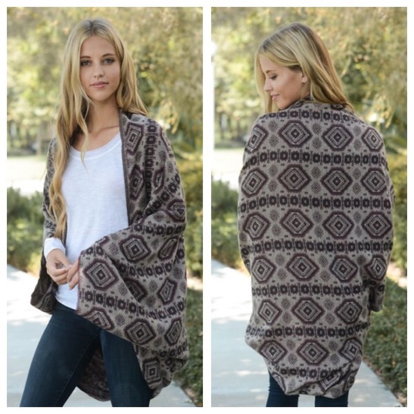 WOVEN JACQUARD KIMONO - Picture 2 of 3