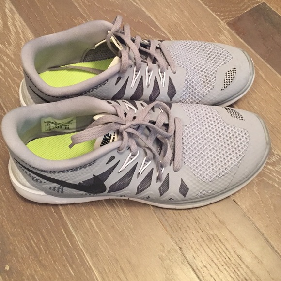 Gray Nike Free