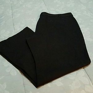 Lands end black pants