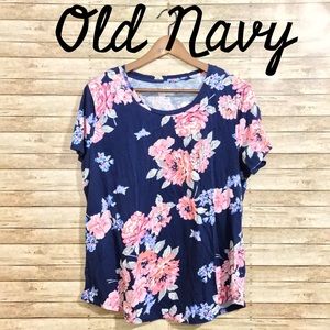 Floral Old Navy Relaxed Tee