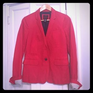 J.Crew Linen Schoolboy Blazer