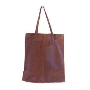J Crew Leather Tote Bag