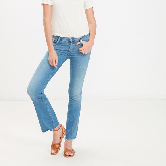 NNW MOTHER Weekender Fray denim sz 29