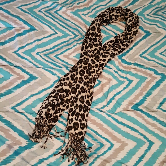 Cheetah scarf