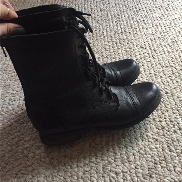 steve madden combat boots