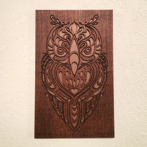 Wood Owl Wall Art!!
