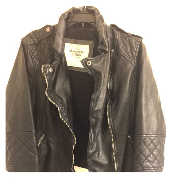 Abercrombie  Faux Leather Jacket