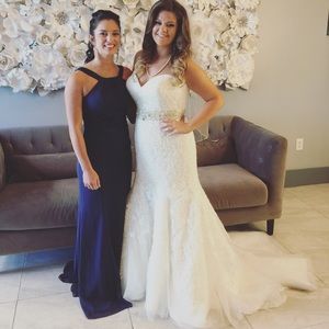 Marine David's Bridal Bridesmaid Dress