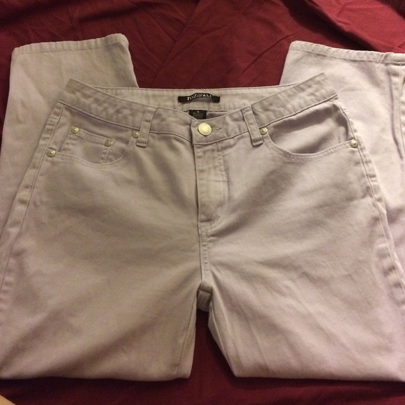 NWOT Purple Capris