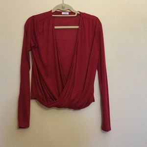 TOBI open front long sleeve